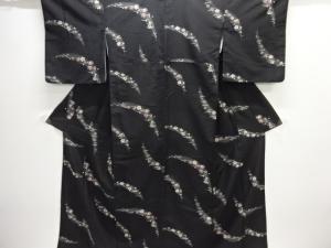 吹き寄せ模様小紋着物